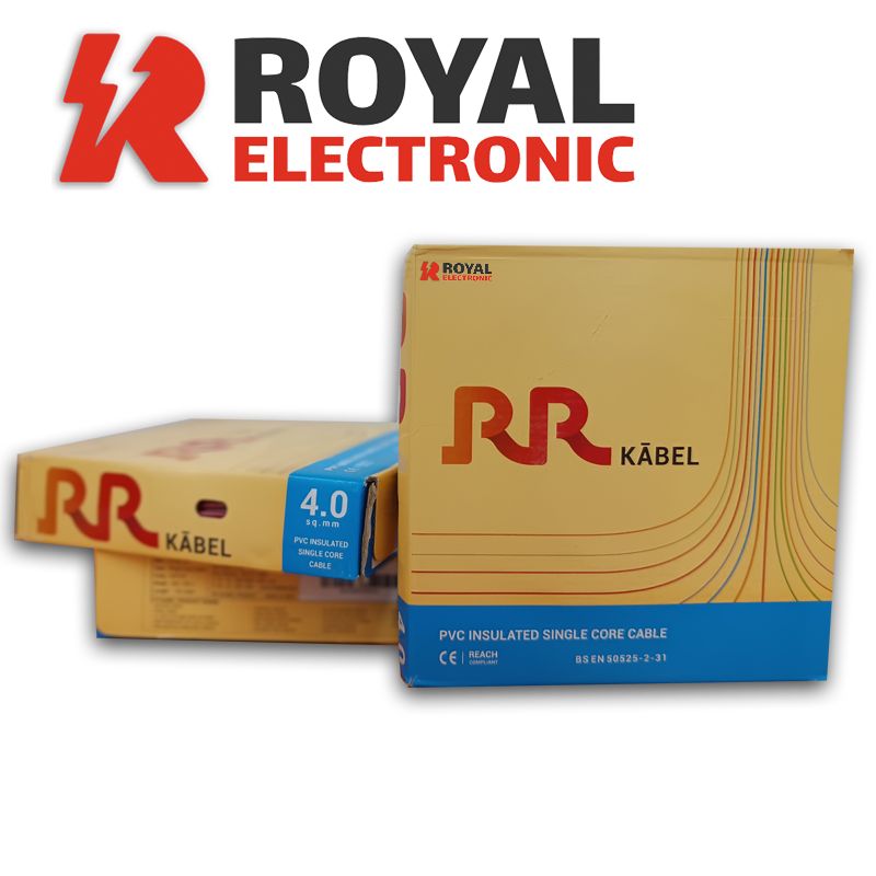 RR Cable 4.0mm² Black
