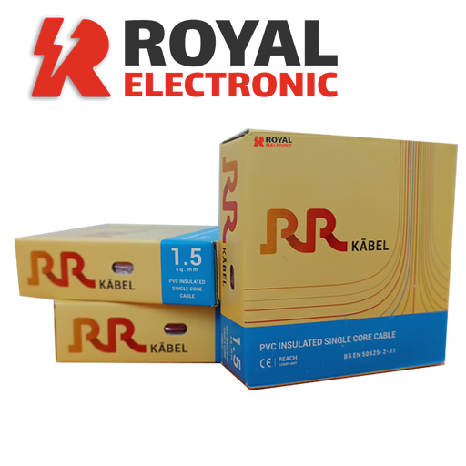 RR Cable 1.5mm² Black